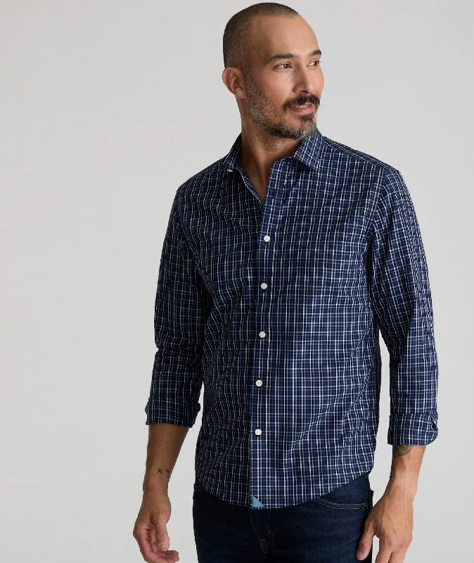 Men's slim fit flannel shirt-Wrinkle-Free Armstrong Shirt