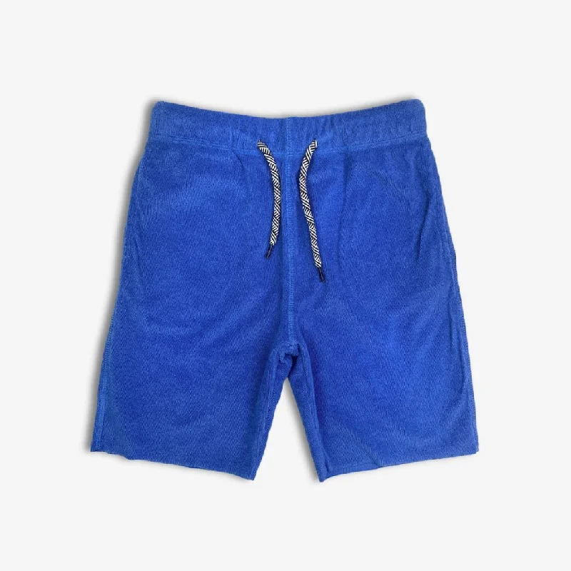 Men's lightweight jogger pants-Camp Shorts | Blue Terry