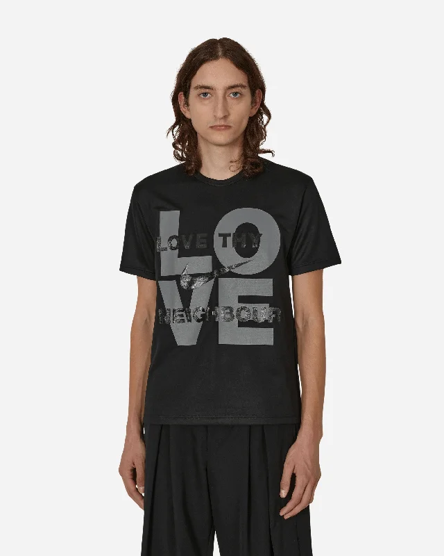 Men's short-sleeve trendy top-Nike Love Thy Neighbour T-Shirt Black