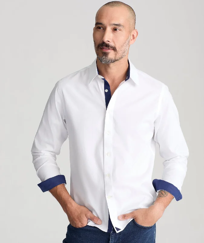 Men's classic fit dress shirt-Wrinkle-Free Las Cases Special Shirt