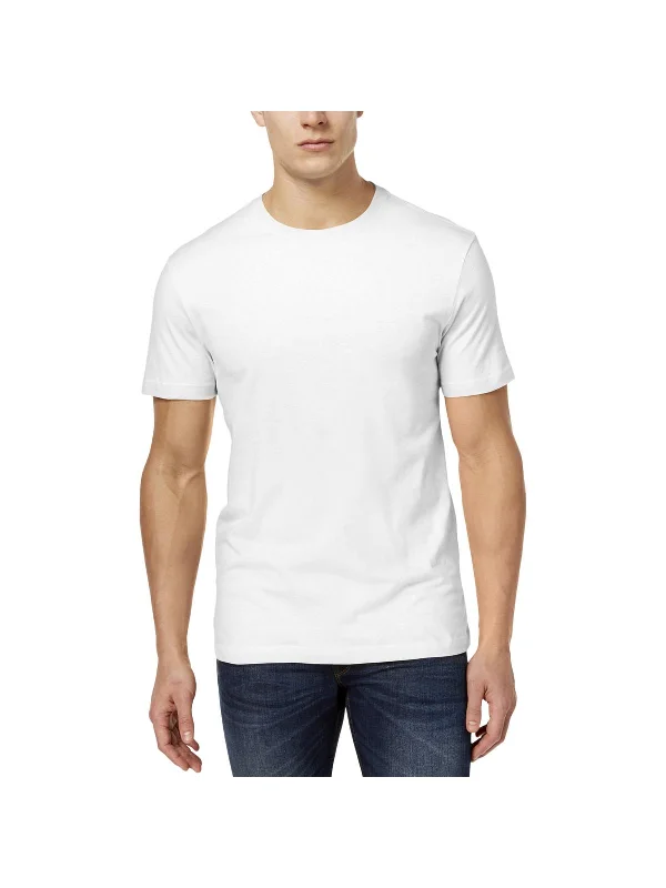 Men's relaxed denim shirt-Mens Cotton Performance T-Shirt