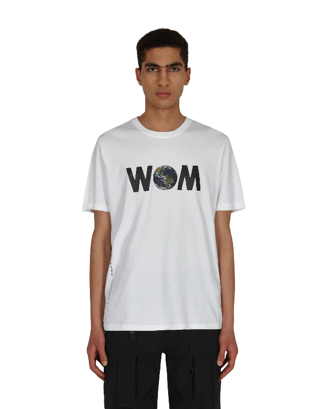 Men's short-sleeve sporty summer top-7 Moncler FRGMT Hiroshi Fujiwara World of Moncler T-Shirt White