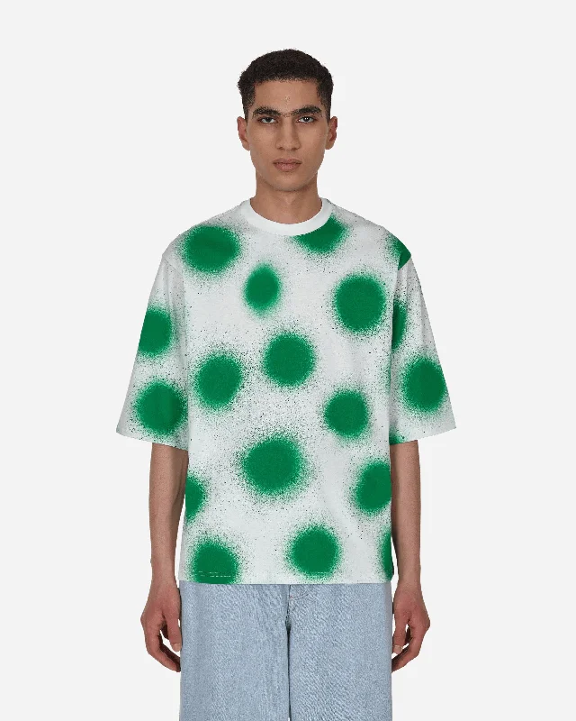 Men's short-sleeve vibrant color top-1 Moncler JW Anderson Printed T-Shirt White