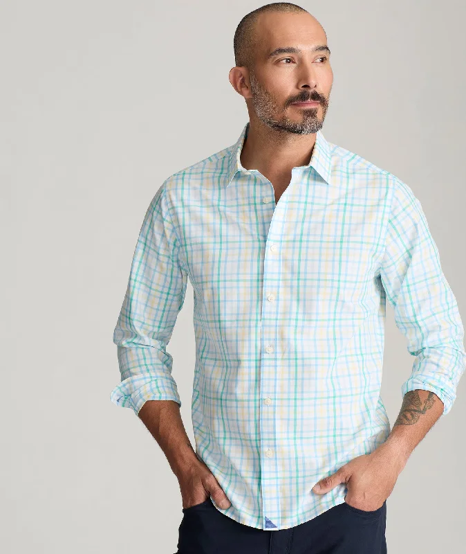 Men's relaxed linen shirt-Wrinkle-Free Moore Shirt