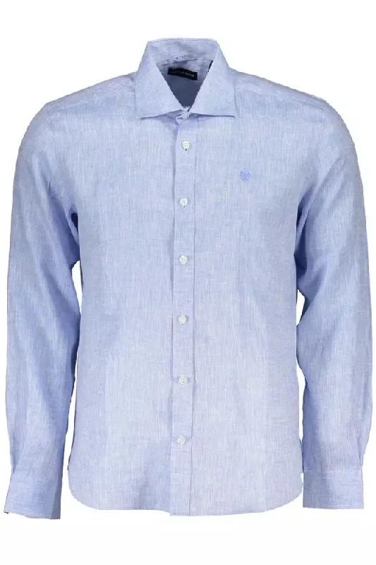 Men's soft flannel shirt-North Sails Elegant  Linen Men's Shirt