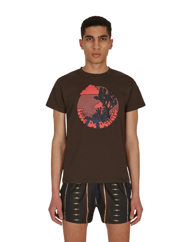 Men's short-sleeve affordable casual tee-Desert Daggar T-Shirt Brown