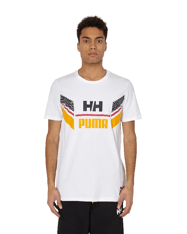 Men's short-sleeve black t-shirt-Helly Hansen T-Shirt White