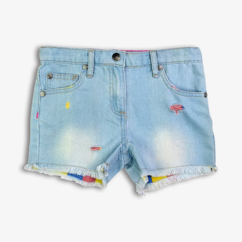 Men's relaxed jogger pants-Rhodes Shorts | Light Blue Denim