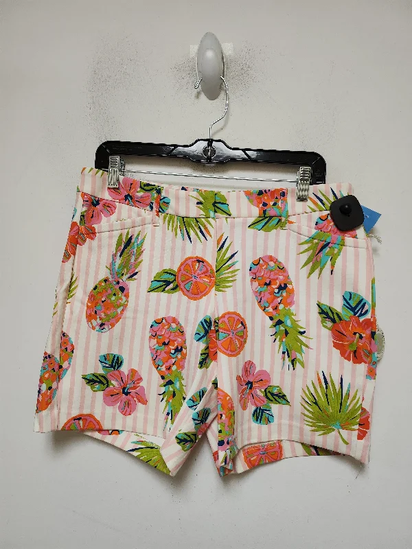 Men's tailored jogger pants-Shorts By Spartina In Tropical Print, Size: 14