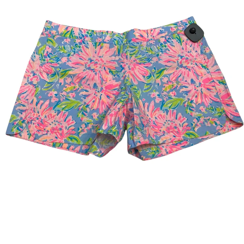 Men's dark khaki pants-Shorts Designer By Lilly Pulitzer In Multi-colored, Size: M