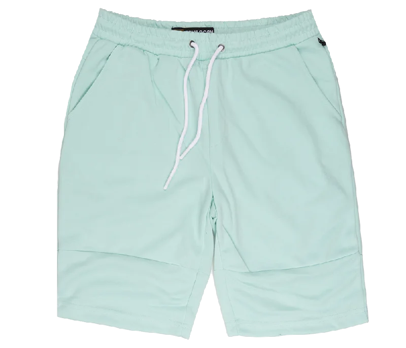 Men's relaxed fit khaki pants-TRUE BORN ATHLETIC SHORTS MINT - TS723