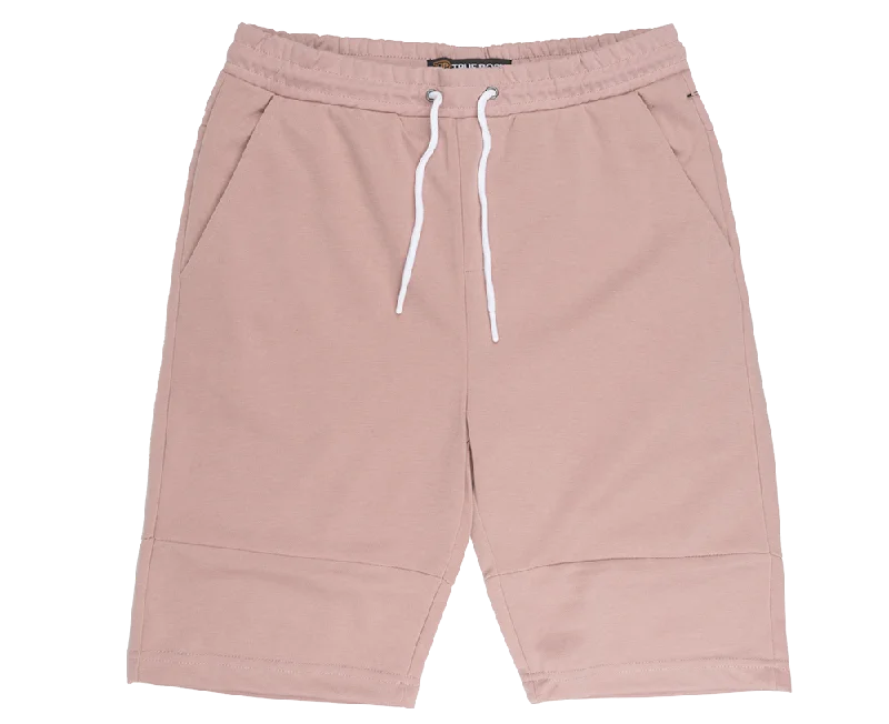 Men's soft chino pants-TRUE BORN ATHLETIC SHORTS PINK - TS723