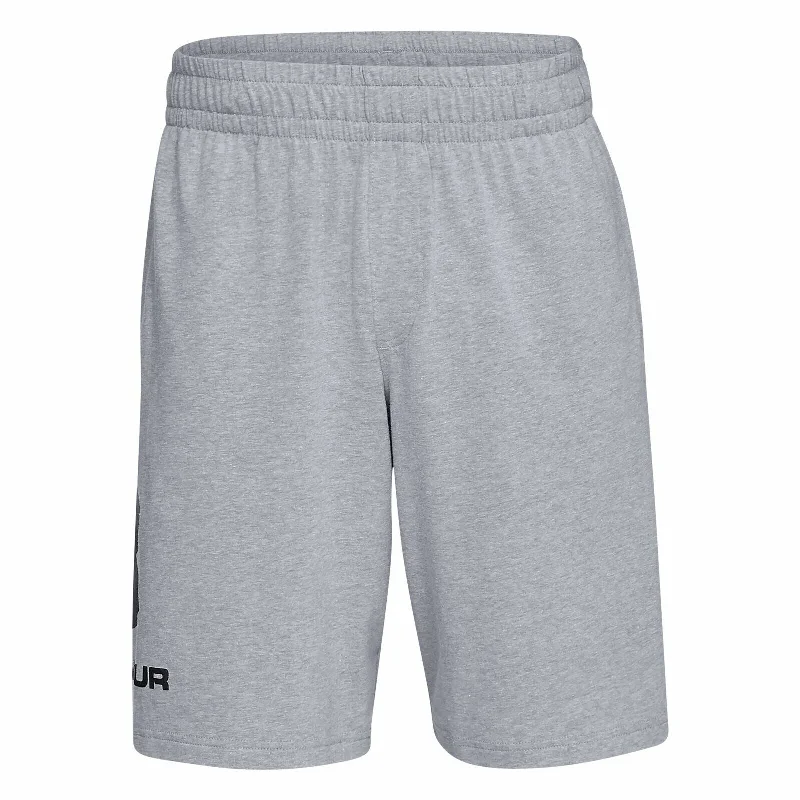 Men's slim jogger pants-Under Armour Men's Sport Style Cotton Shorts Gray Size Small