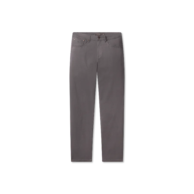 Men's modern denim pants-Brazos Stretch Twill Pant - Midnight Gray