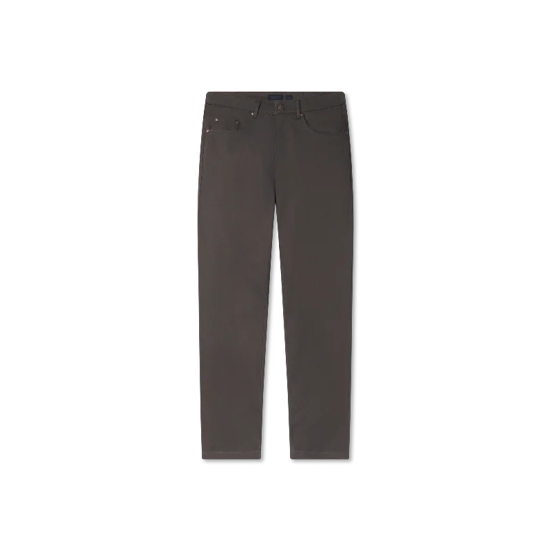 Men's skinny chino pants-Cahaba Comfort Stretch Twill Pant - Charcoal Gray