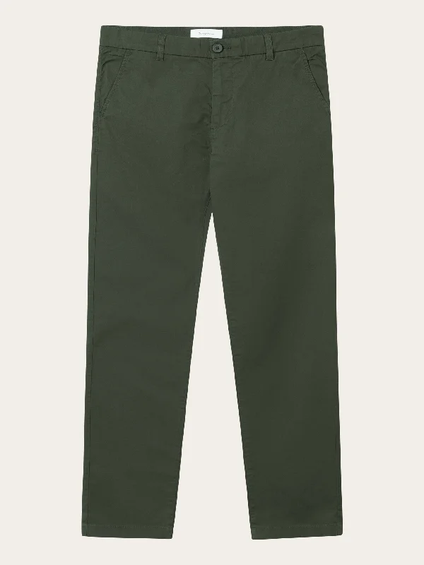 Men's soft casual jeans-CHUCK regular chino poplin pant - Forrest Night