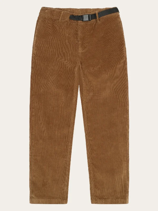 Men's modern cargo pants-FIG 14 wales corduroy pants - GOTS/Vegan - Dachshund