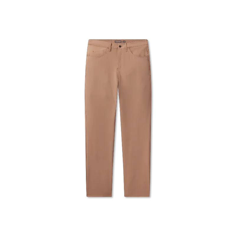 Men's tailored slim pants-Frisco Stretch Five Pocket Pant - Khaki