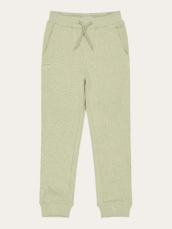 Men's modern fit chino pants-Jog pant - Swamp