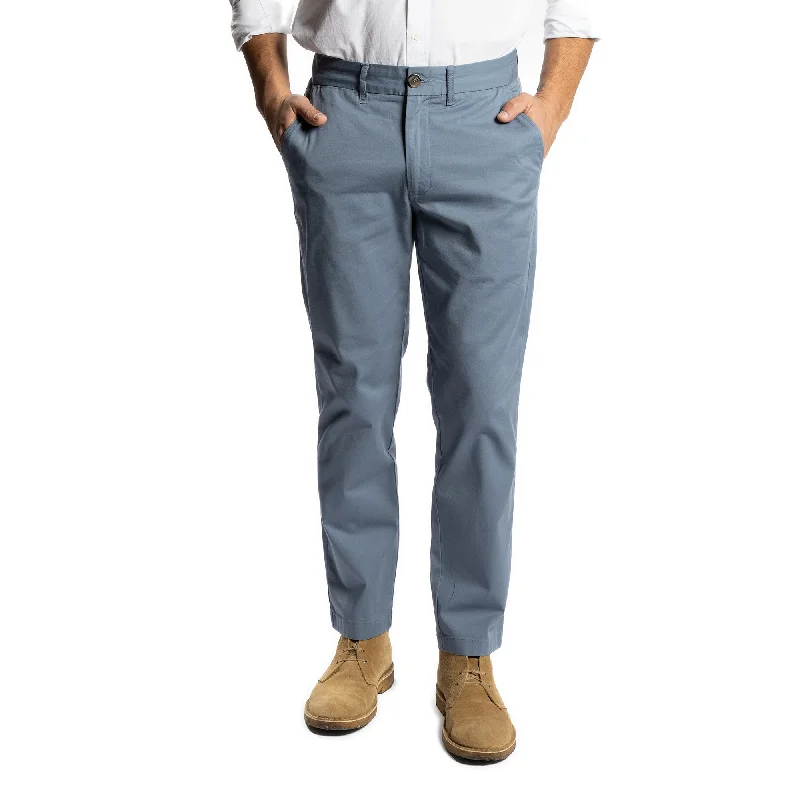 Men's durable dress pants-Lightweight Stretch Chinos Standard Fit - Slate