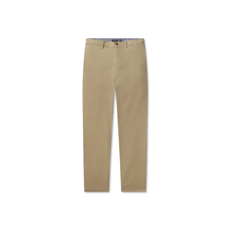 Men's dark wash denim jeans-Nantucket Performance Pant - Burnt Taupe