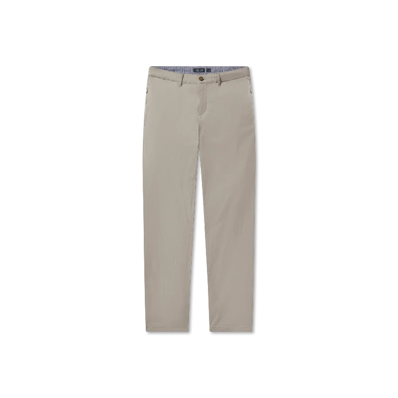 Men's trendy slim jeans-Nantucket Performance Pant - Washed Gray