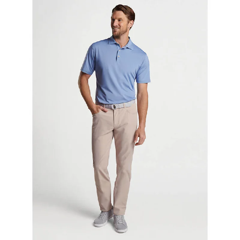 Men's soft chino pants-Peter Millar eb66 Performance Five-Pocket Pants - Khaki*