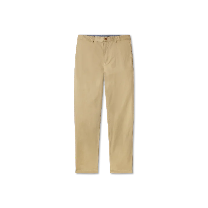 Men's tailored slim pants-Regatta Stretch Cotton Chino Pant - Khaki