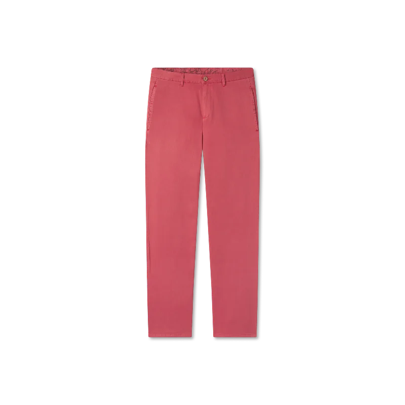 Men's lightweight chino pants-SEAWASH™ Grayton Twill Pant - Washed Red