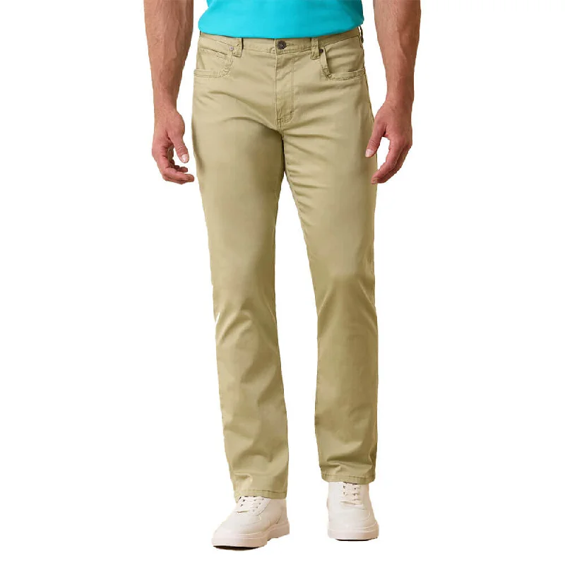 Men's durable cargo pants-Tommy Bahama Boracay 5 Pocket Pants - Khaki*