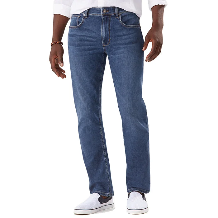 Men's dark rinse jeans-Tommy Bahama Boracay Jeans - Med Indigo Wash