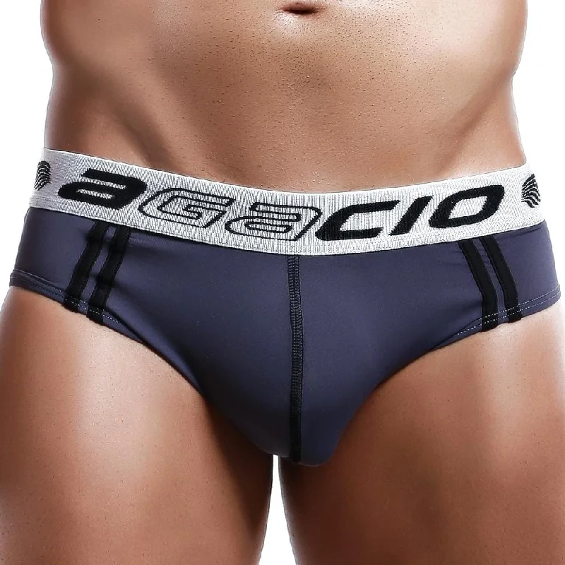 men's plain underwear for simplicity-Agacio AG6806 Warm Valley Brief