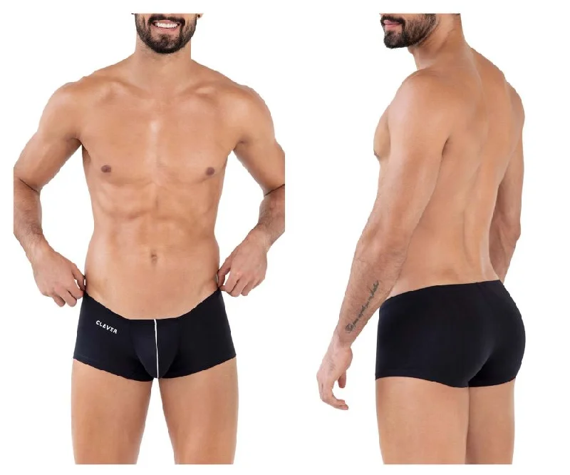 men's high-waisted boxer briefs pack-Clever 1616 Mente Trunks Color Black