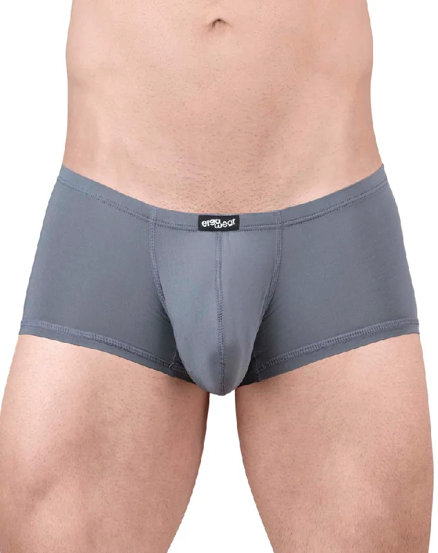 men's warm briefs pack-Ergowear Ew1705 X4d Trunks Gray