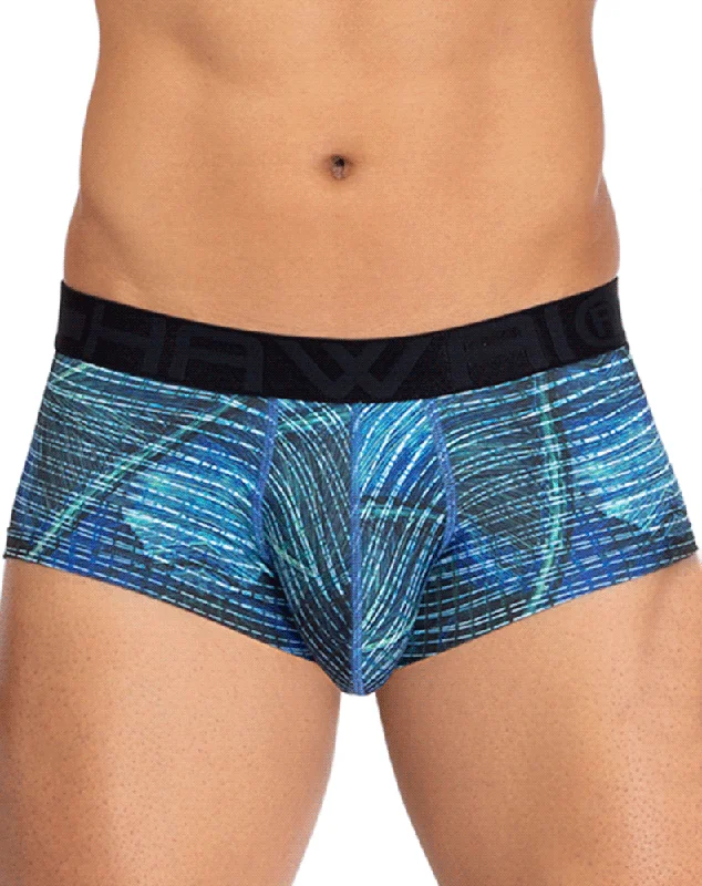 men's low-rise trunks pack-Hawai 42180 Microfiber Trunks Royal Blue