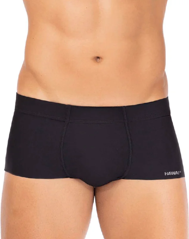 men's anti-odor boxer shorts pack-Hawai 42344 Microfiber Trunks Black