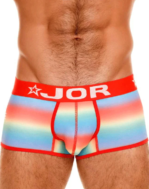 men's workout trunks-Jor 1752 Party Trunks Printed