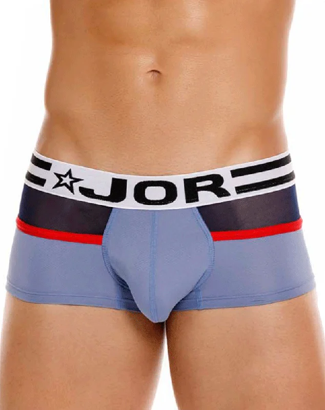 men's odor-resistant underwear for freshness-Jor 1940 Athletic Trunks Blue