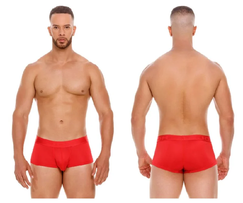 men's anti-chafing boxer briefs pack-JOR 2046 Element Trunks Color Red