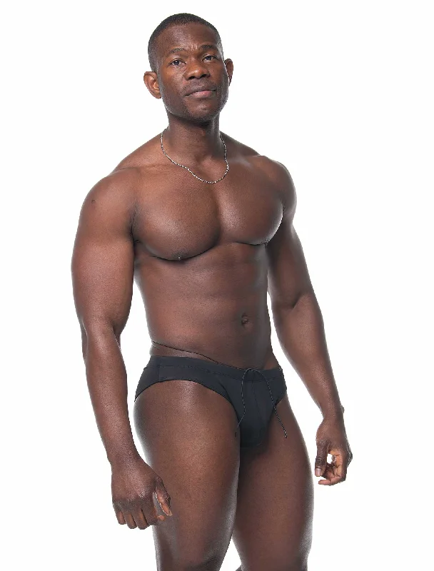 men's affordable boxer briefs pack-Swimming Trunks - Shadow Black