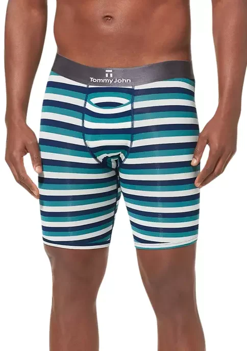 men's long-leg trunks-Tommy John | Second Skin 6" Boxer Brief