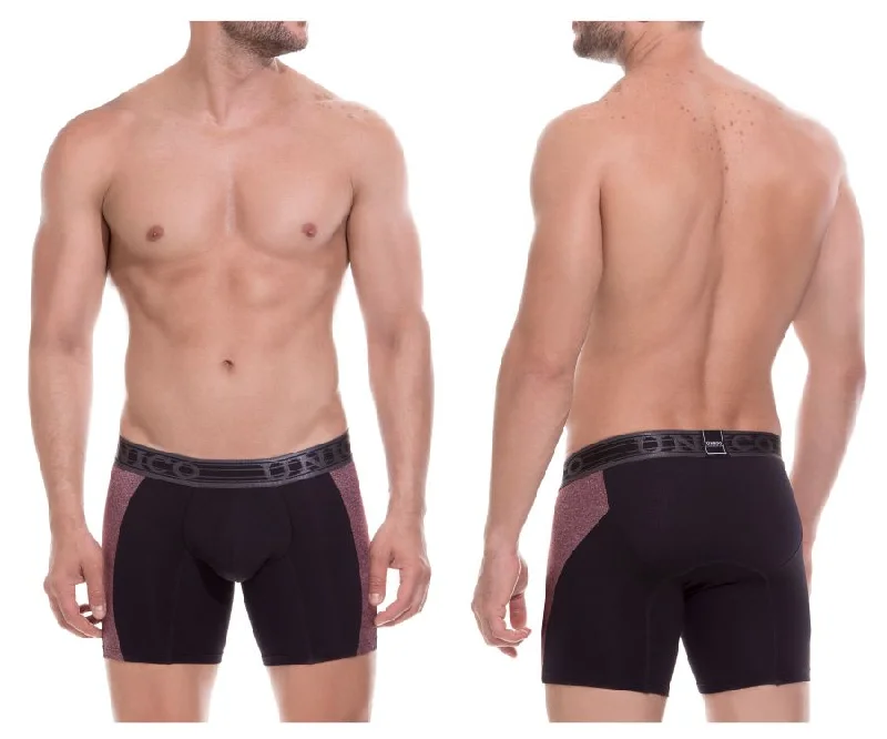 men's cooling trunks for relief-Unico 1803010021499 Boxer Briefs Return Color Black