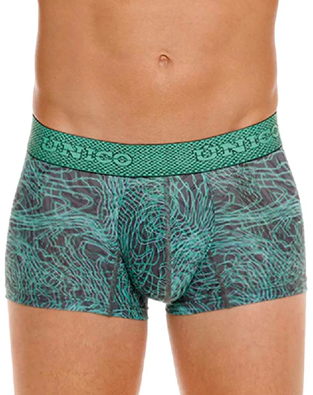 men's soft trunks-Unico 24080100105 Cairel Trunks 43-green