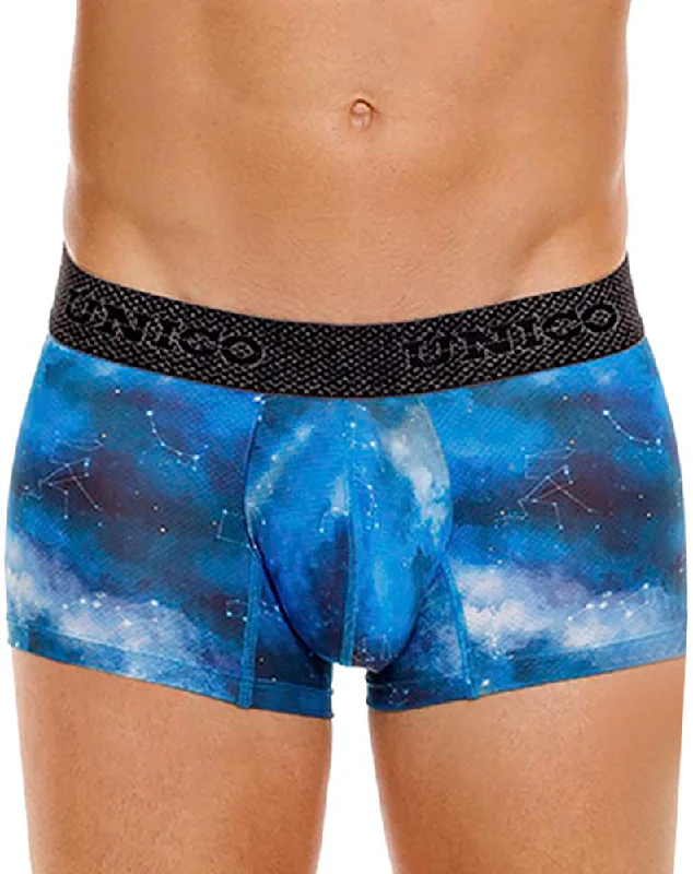 men's low-rise trunks-Unico 24080100110 Infinito Trunks 46-blue