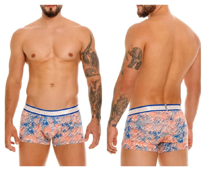 men's cotton boxer briefs for comfort-Unico 24100100109 Aforo Trunks Color 46-Multi-colored