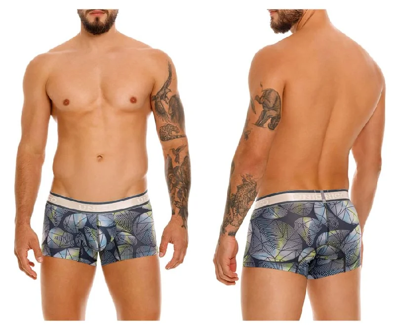 men's compression boxer shorts pack-Unico 24100100113 Resplandecer Trunks Color 59-Gray