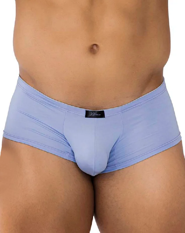 men's athletic underwear pack-Xtremen 91181 Microfiber Trunks Lilac